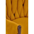 Стул HALMAR K516 горчичный/черный